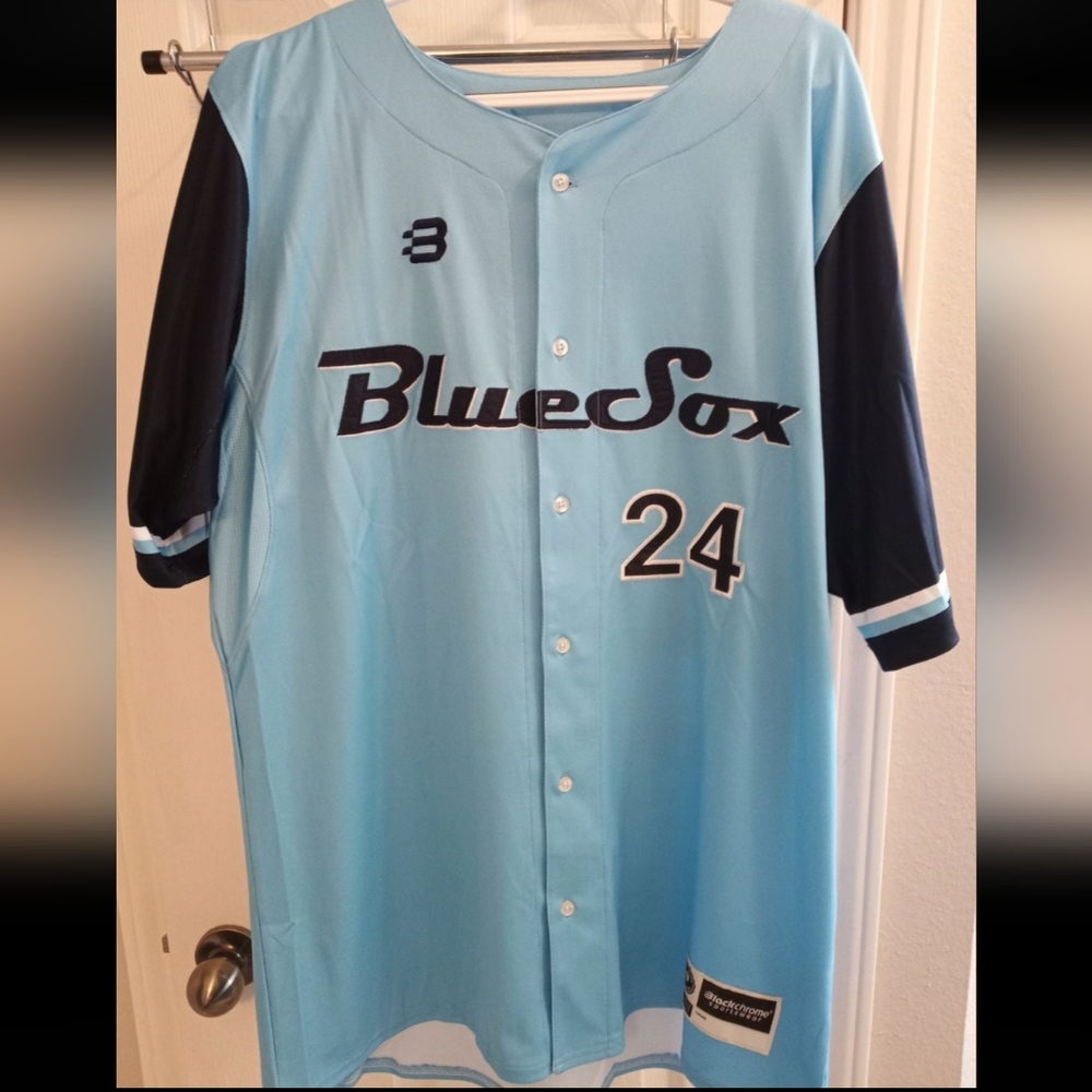 Manny Ramirez Blue Sox Jersey